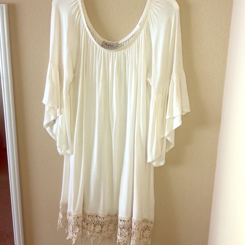 Off the shoulder dress